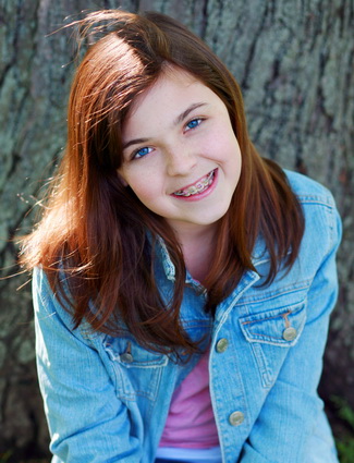 Girl with braces